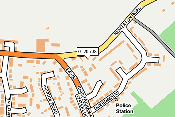 GL20 7JS map - OS OpenMap – Local (Ordnance Survey)