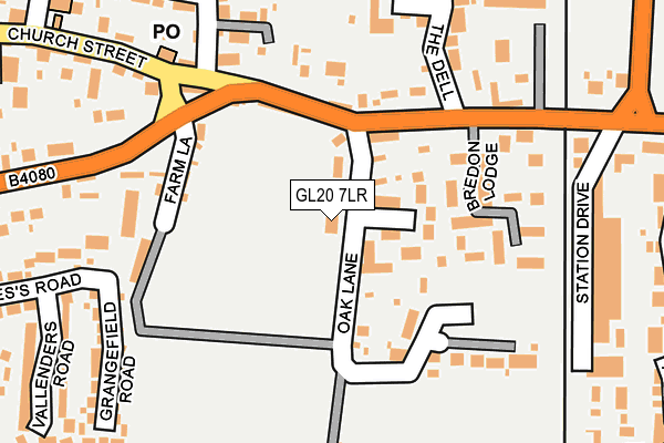 GL20 7LR map - OS OpenMap – Local (Ordnance Survey)