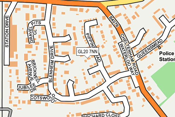 GL20 7NN map - OS OpenMap – Local (Ordnance Survey)