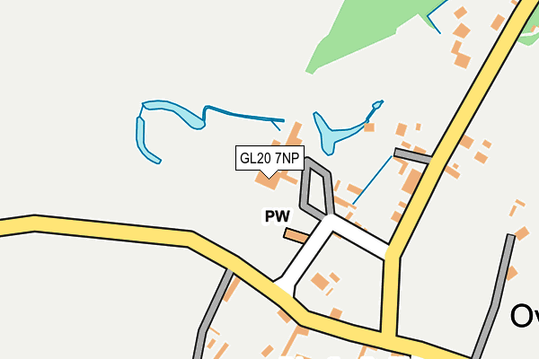 GL20 7NP map - OS OpenMap – Local (Ordnance Survey)