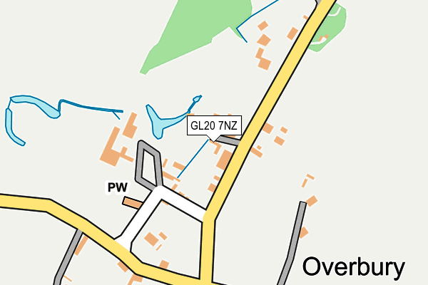GL20 7NZ map - OS OpenMap – Local (Ordnance Survey)