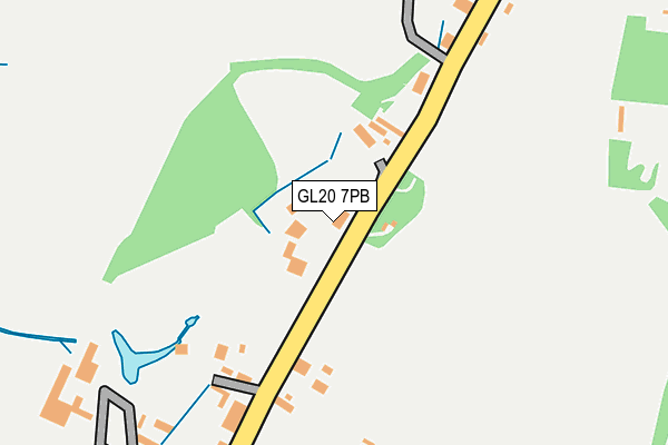 GL20 7PB map - OS OpenMap – Local (Ordnance Survey)