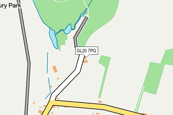 GL20 7PQ map - OS OpenMap – Local (Ordnance Survey)
