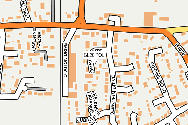 GL20 7QL map - OS OpenMap – Local (Ordnance Survey)