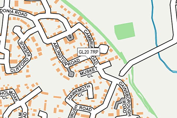 GL20 7RP map - OS OpenMap – Local (Ordnance Survey)