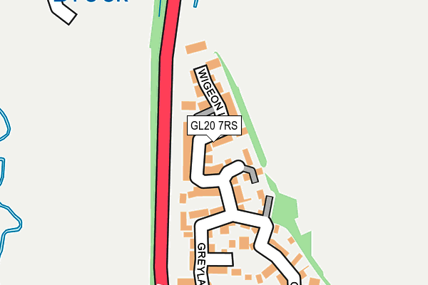 GL20 7RS map - OS OpenMap – Local (Ordnance Survey)