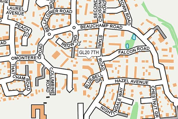 GL20 7TH map - OS OpenMap – Local (Ordnance Survey)