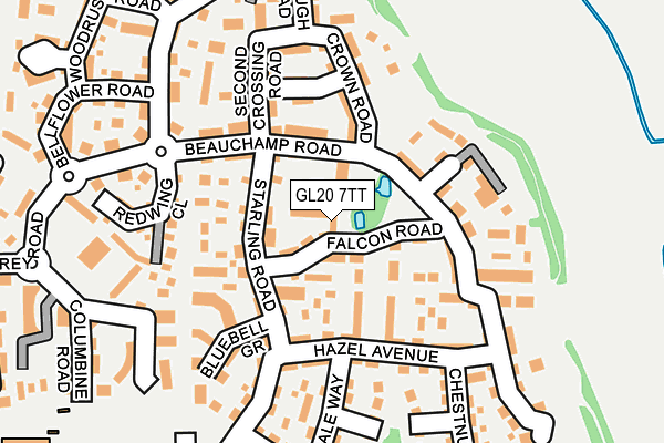 GL20 7TT map - OS OpenMap – Local (Ordnance Survey)
