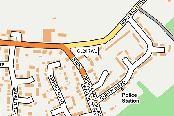 GL20 7WL map - OS OpenMap – Local (Ordnance Survey)