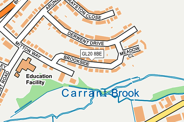 Map of CROOME CONSULTING LTD at local scale