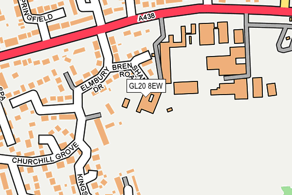 GL20 8EW map - OS OpenMap – Local (Ordnance Survey)