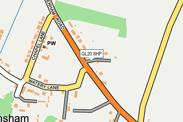 GL20 8HP map - OS OpenMap – Local (Ordnance Survey)
