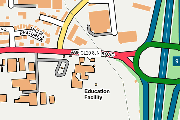 Map of IMEX DATA COMMUNICATIONS LIMITED at local scale