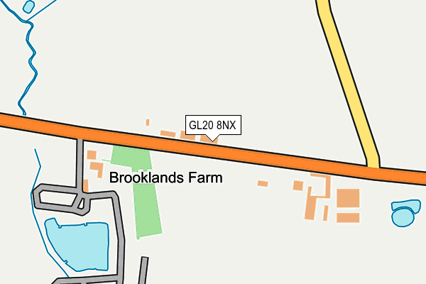 GL20 8NX map - OS OpenMap – Local (Ordnance Survey)