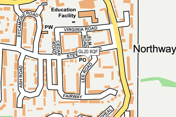 Map of NEW WOK 168 LIMITED at local scale