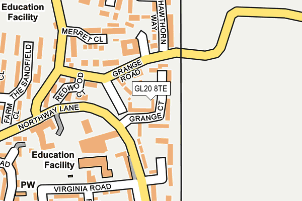 Map of ESKIZARA LTD at local scale
