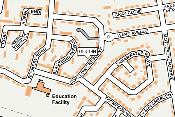 Map of F&G CLEANING SERVICES LIMITED at local scale