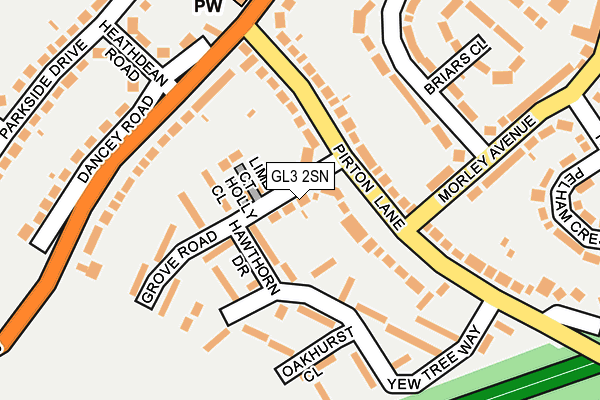 Map of FAZELINE LTD at local scale
