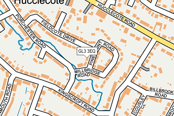 GL3 3EQ map - OS OpenMap – Local (Ordnance Survey)
