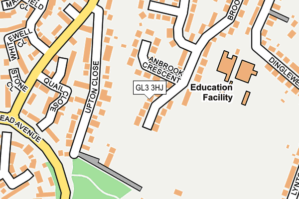 GL3 3HJ map - OS OpenMap – Local (Ordnance Survey)