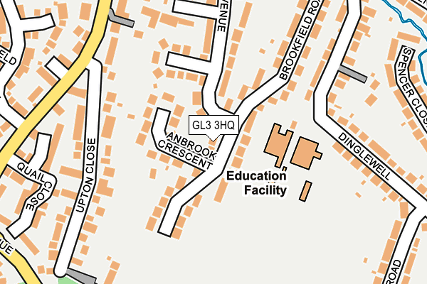 GL3 3HQ map - OS OpenMap – Local (Ordnance Survey)
