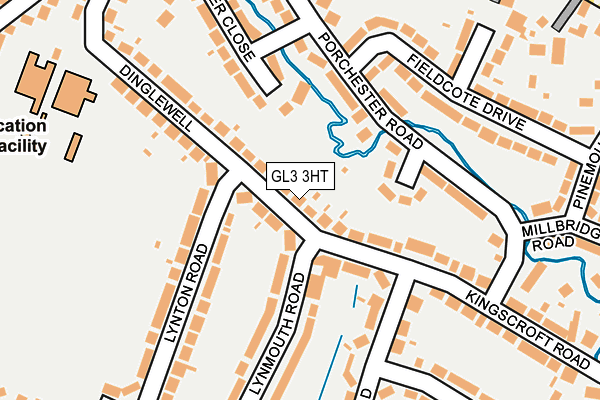 GL3 3HT map - OS OpenMap – Local (Ordnance Survey)