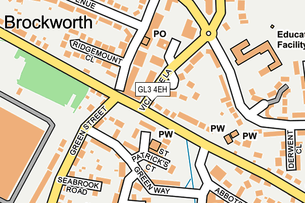 GL3 4EH map - OS OpenMap – Local (Ordnance Survey)