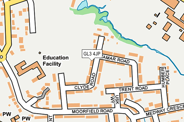 Map of PAMO ENTERPRISE LTD at local scale