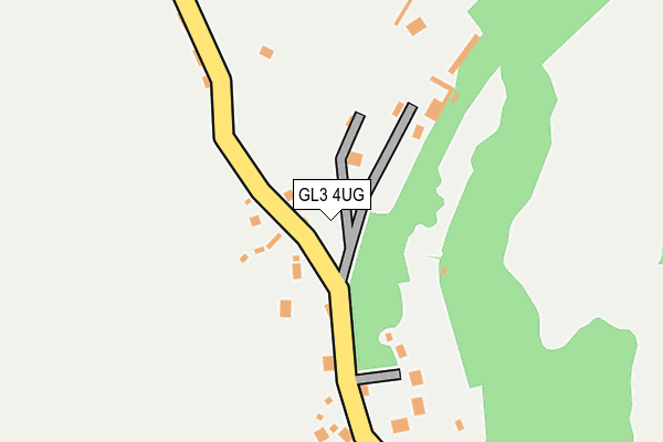 GL3 4UG map - OS OpenMap – Local (Ordnance Survey)