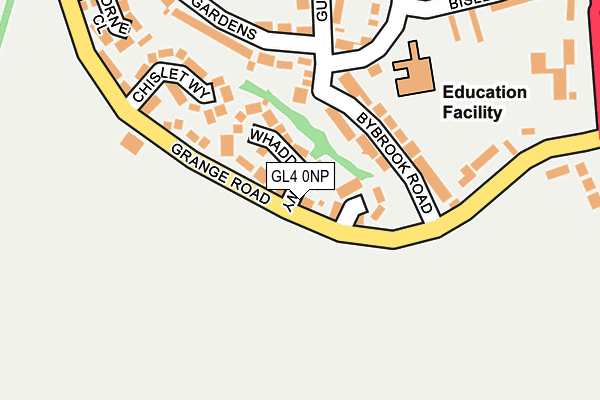 GL4 0NP map - OS OpenMap – Local (Ordnance Survey)