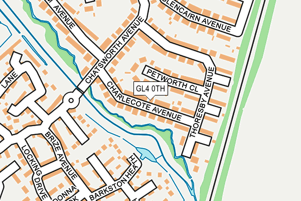 GL4 0TH map - OS OpenMap – Local (Ordnance Survey)