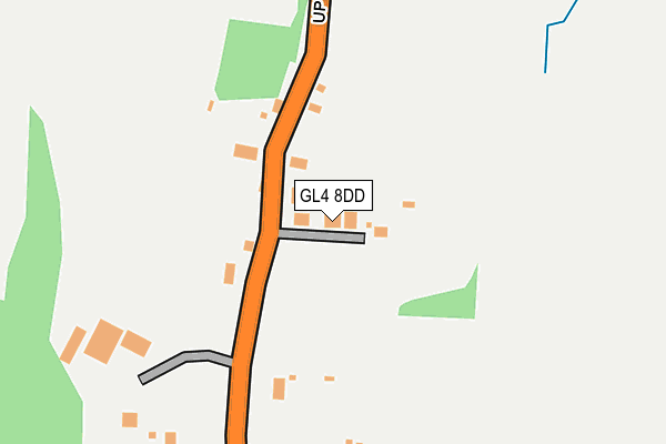 GL4 8DD map - OS OpenMap – Local (Ordnance Survey)