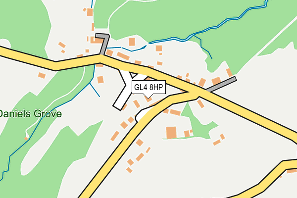 GL4 8HP map - OS OpenMap – Local (Ordnance Survey)