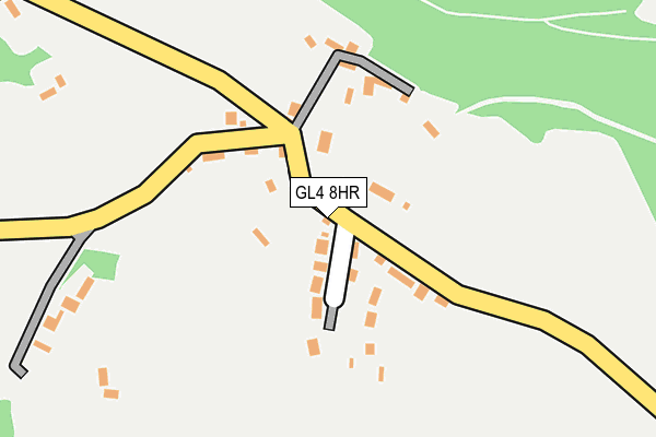 GL4 8HR map - OS OpenMap – Local (Ordnance Survey)