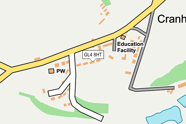 GL4 8HT map - OS OpenMap – Local (Ordnance Survey)
