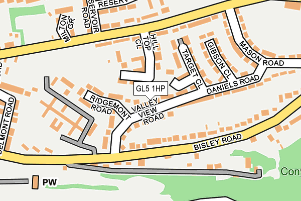 Map of STROUD PLUMBING AND HEATING LIMITED at local scale