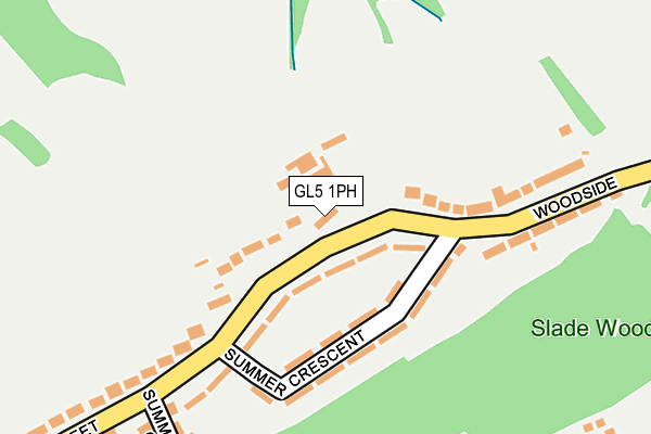 GL5 1PH map - OS OpenMap – Local (Ordnance Survey)