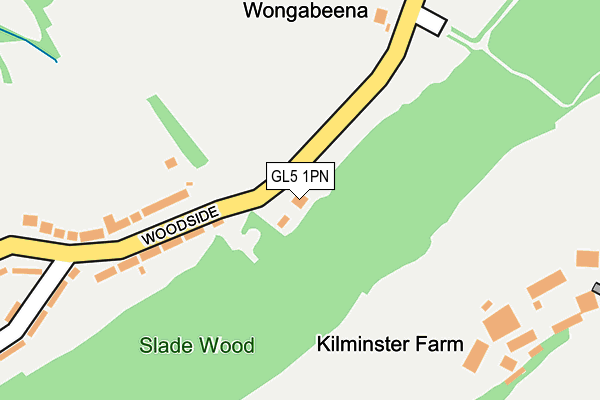 GL5 1PN map - OS OpenMap – Local (Ordnance Survey)