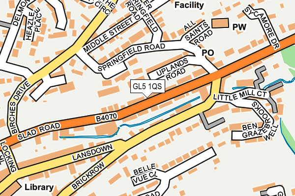 Map of BALOOFAH LIMITED at local scale