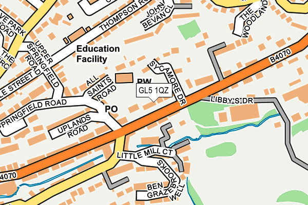 Map of EMAKER LIMITED at local scale