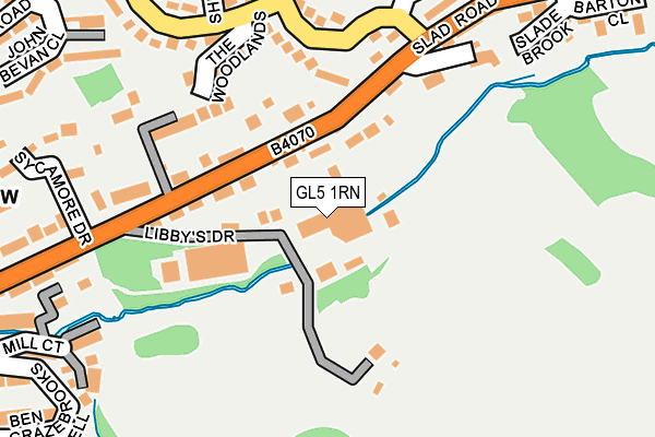 Map of HUSSLBY LIMITED at local scale