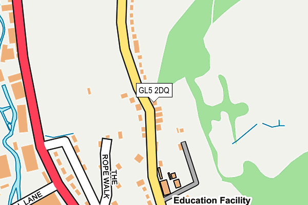 Map of DEEPR LIMITED at local scale