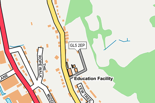 GL5 2EP map - OS OpenMap – Local (Ordnance Survey)