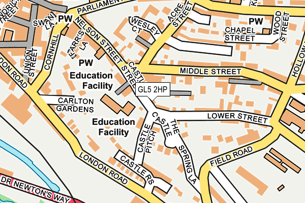 GL5 2HP map - OS OpenMap – Local (Ordnance Survey)