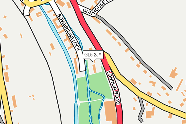 Map of AW27 LTD at local scale