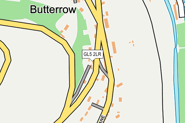 GL5 2LR map - OS OpenMap – Local (Ordnance Survey)