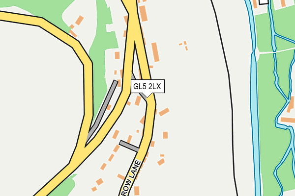 GL5 2LX map - OS OpenMap – Local (Ordnance Survey)