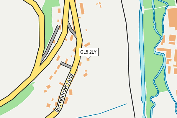 GL5 2LY map - OS OpenMap – Local (Ordnance Survey)