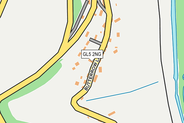 GL5 2NG map - OS OpenMap – Local (Ordnance Survey)