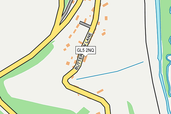 GL5 2NQ map - OS OpenMap – Local (Ordnance Survey)